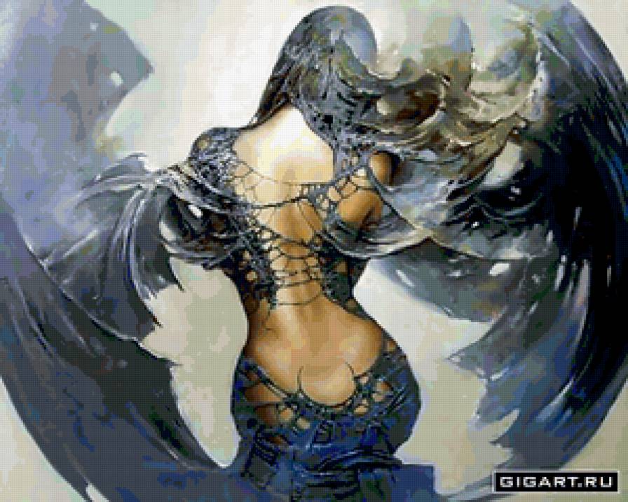 Арт-фэнтези от художника Карол Бак - живопись, девушка, люди, фэнтези - предпросмотр