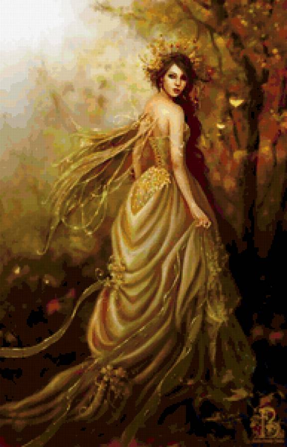 №426214 - портрет, brooke gillette, люди, живопись, девушка, фэнтези - предпросмотр