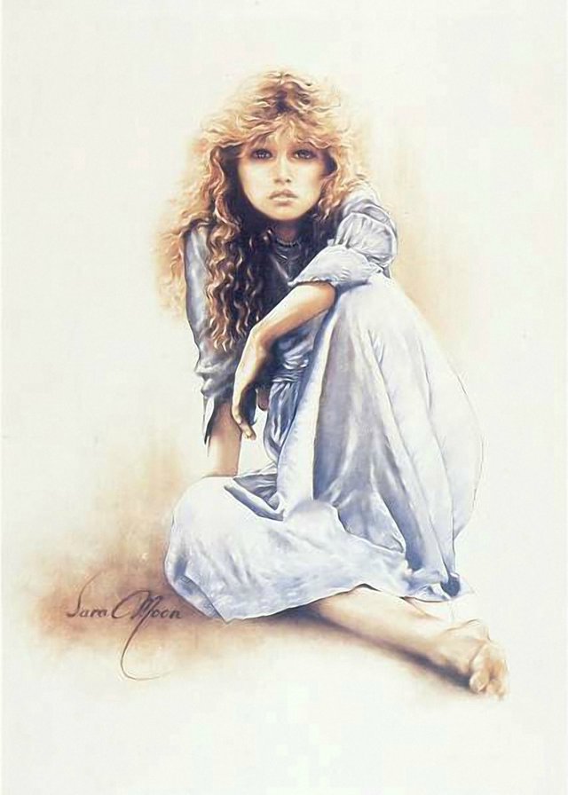 девушка - сара мун, девушка - оригинал