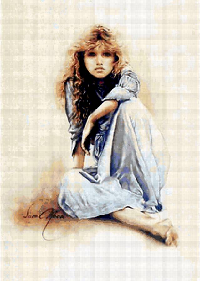 девушка - сара мун, девушка - предпросмотр