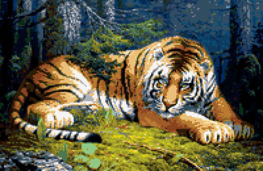 Бенгальский тигр - предпросмотр