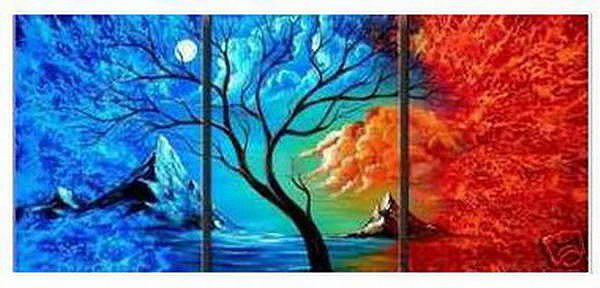 огонь и лед - триптих - оригинал