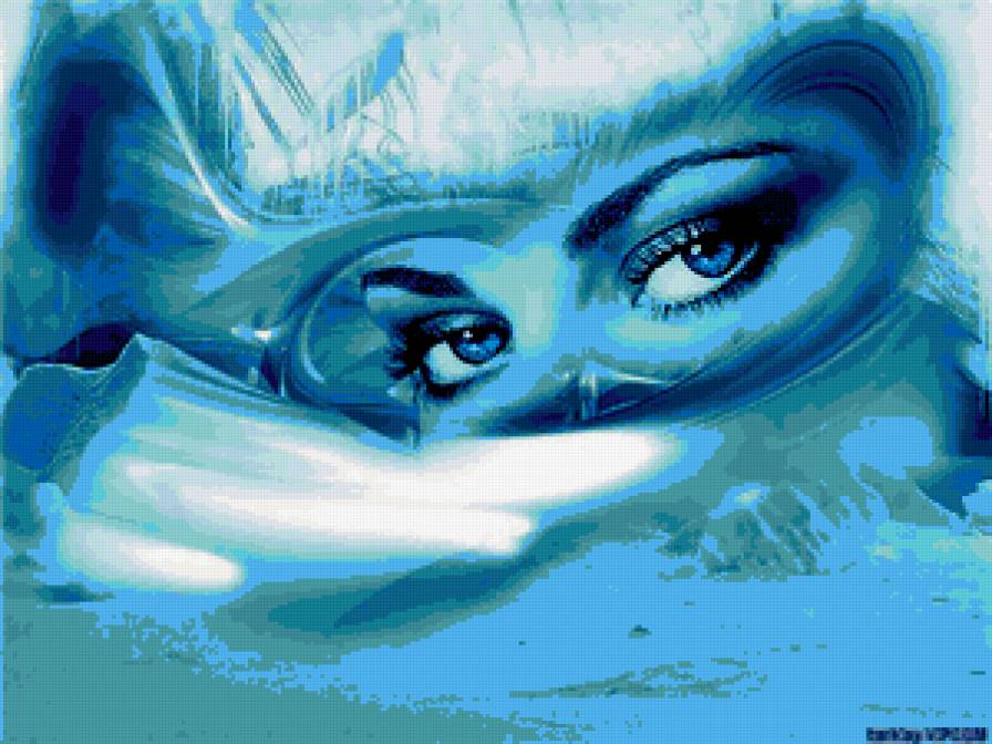 снежная королева - взгляд, детям, сказки, иллюстрации, пейзаж, для детей, глаза - предпросмотр