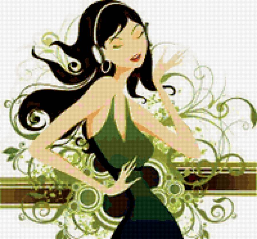 девушка - девушка, люди, музыка, красота - предпросмотр