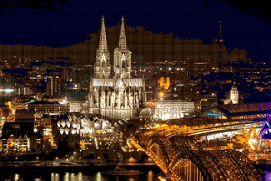 вечІрнє місто - місто - предпросмотр