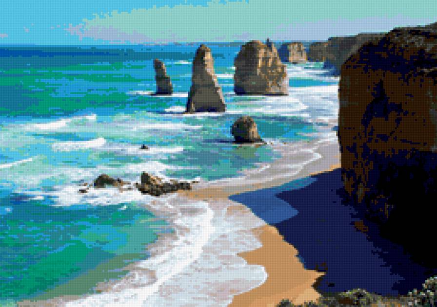 МОРСЬКИЙ ПЛЯЖ - природа, море - предпросмотр