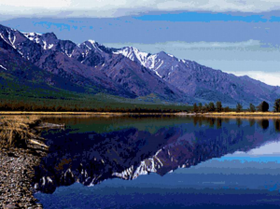 гірське озеро 3 - озеро, природа, парк - предпросмотр