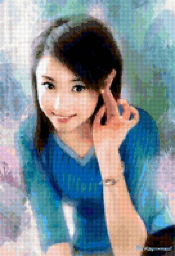 Японка - японка, девушка - предпросмотр