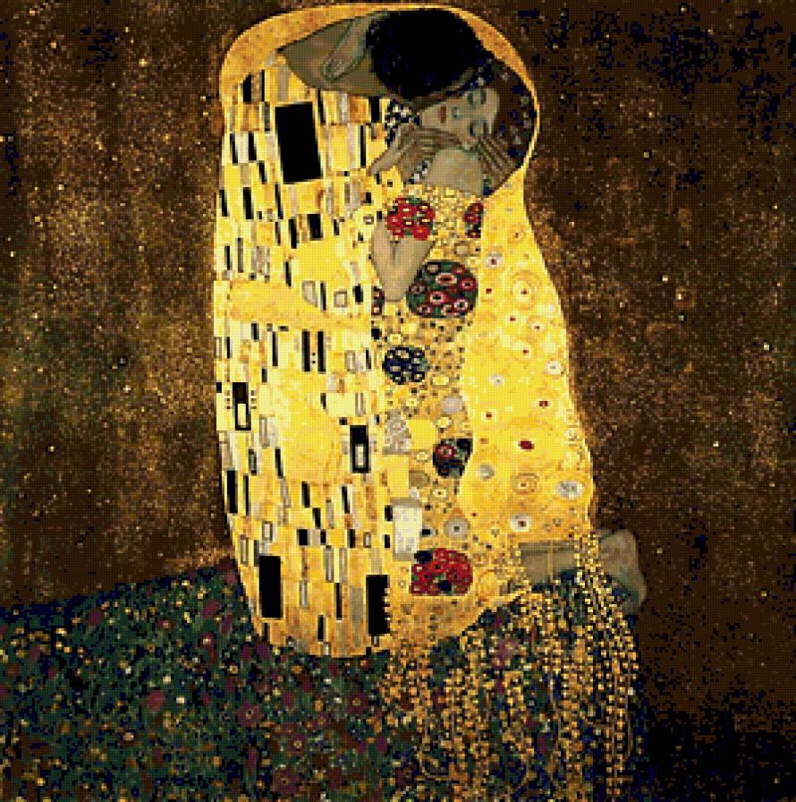 Климт Поцелуй - художники, нежность, любовь, картины, климт, люди - предпросмотр