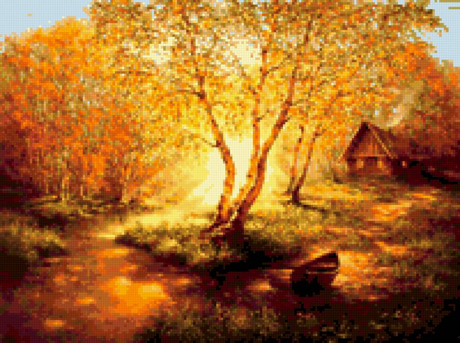 Осень. - осень, пейзаж. - предпросмотр