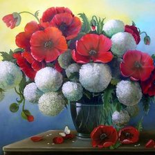 Схема вышивки «Букет»