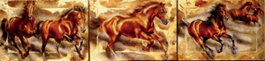 Серия "Кони" - кони, лошади, животные - предпросмотр