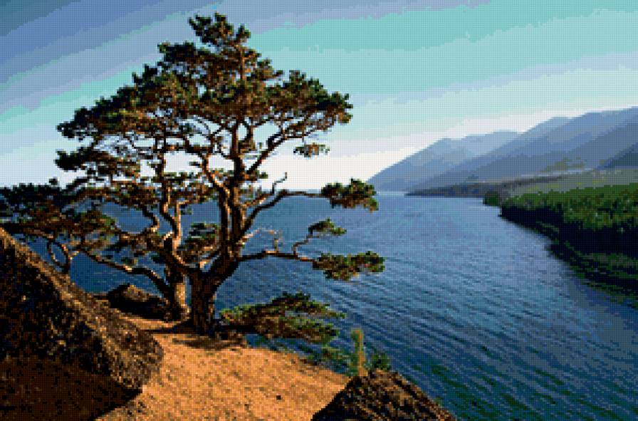 Байкал - озеро, пейзаж, байкал, природа - предпросмотр