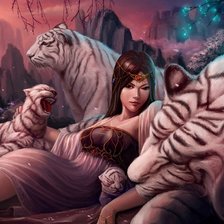 Схема вышивки «среди своих»