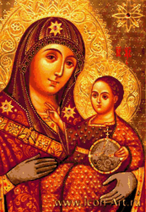 Вифлеемская БожьяМатерь - икона богоматерь улыбающаяся - предпросмотр