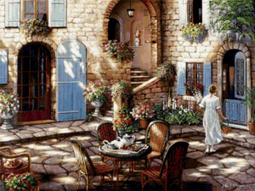 дворик - предпросмотр