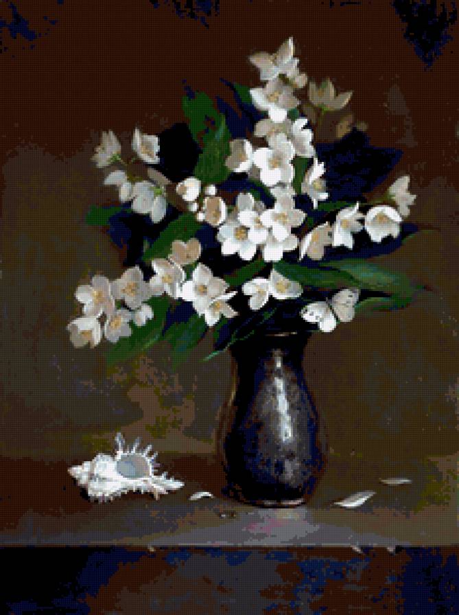 Серия "Букет" - букет, цветы, жасмин - предпросмотр