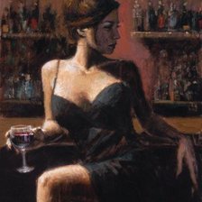 Схема вышивки «в баре»