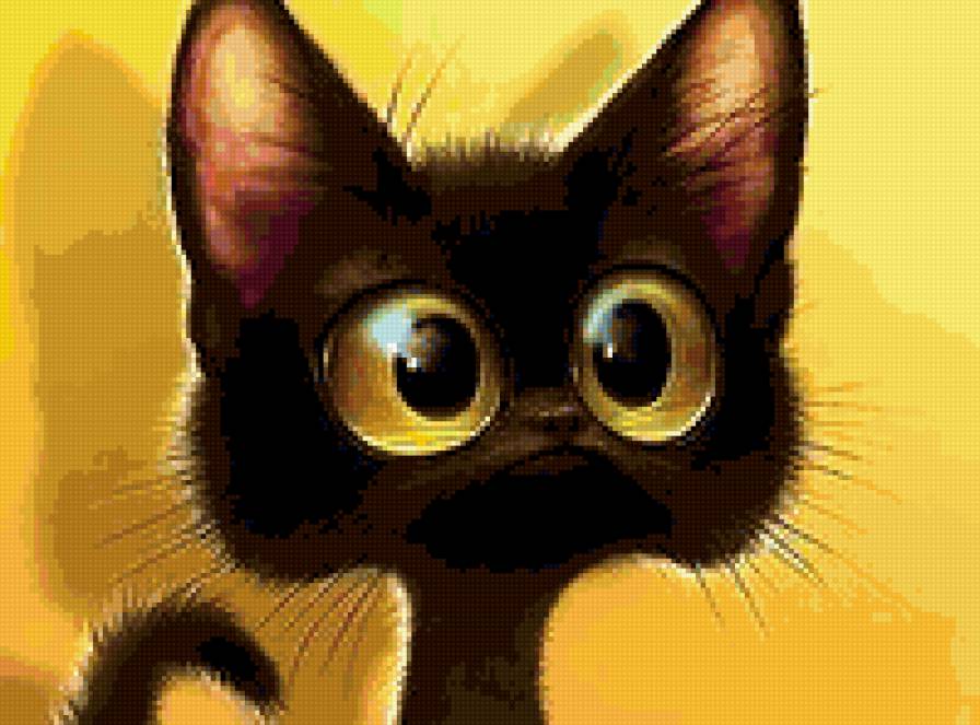 голодные глазки2 - кошки - предпросмотр