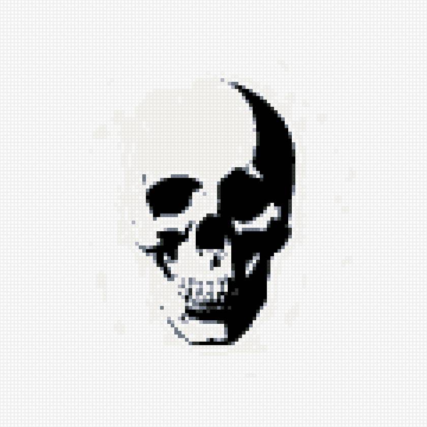 skull 2 - смерть, готика, череп - предпросмотр