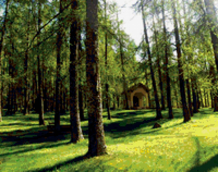 дом в лесу - жизнь, лес, природа, дом, люди - предпросмотр