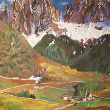 Горы. Автор - Алик Орловский