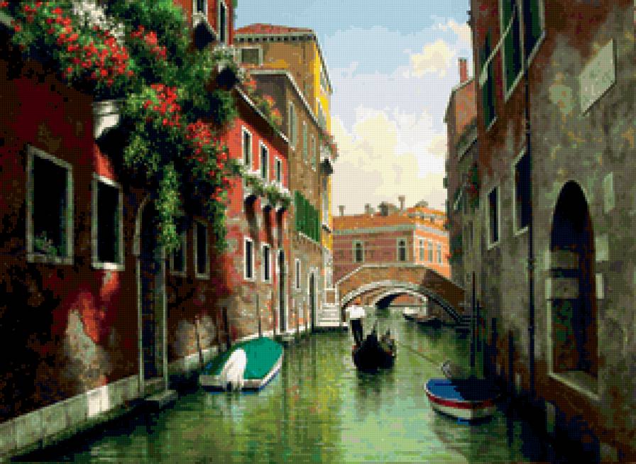 Венеция - канал, город - предпросмотр