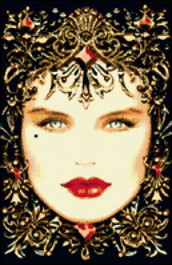 №429882 - девушка., лица - предпросмотр