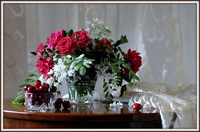 цветы в вазе - цветы - оригинал