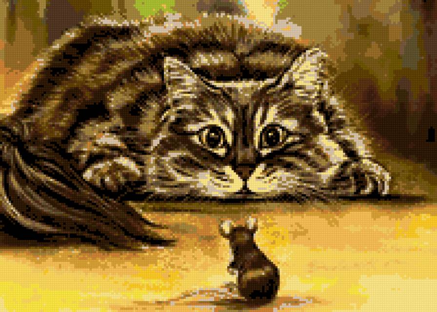 кошки-мышки - кошка мышка - предпросмотр