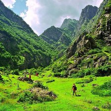 зеленые горы