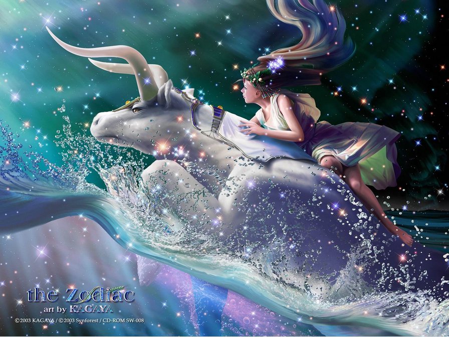 телец - телец, зодиак - оригинал