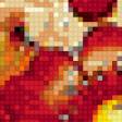 Предпросмотр схемы вышивки «Мышонок с цветами» (№431239)