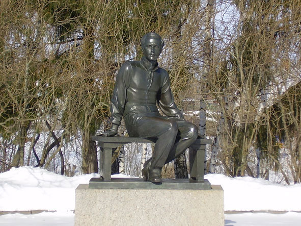 памятник лермонтову - тарханы, пенза - оригинал