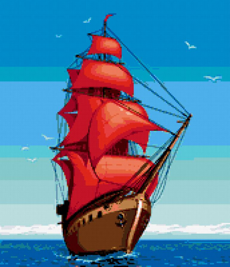 Алые паруса - предпросмотр