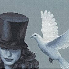 Схема вышивки «Фокусница»