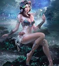 Схема вышивки «Нимфа»