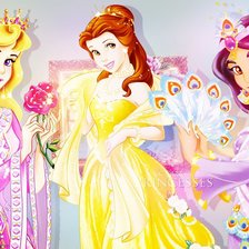 Схема вышивки «принцессы»