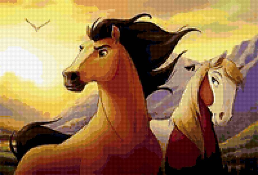 спирит - лошадка, спирит - предпросмотр