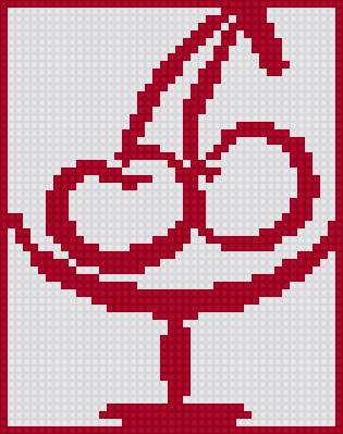 вишенки в бокале - предпросмотр