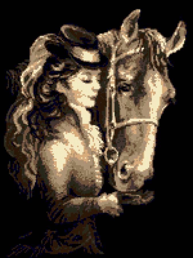 амазонка - женщины, картина - предпросмотр