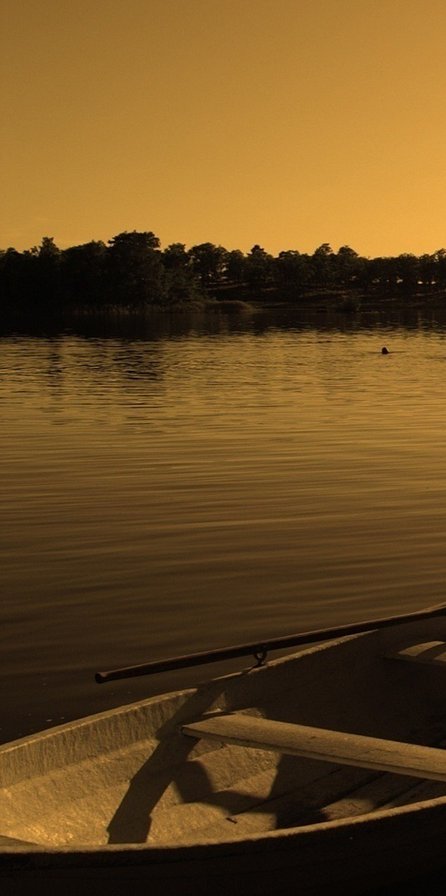 Триптих лодка (1) - оригинал