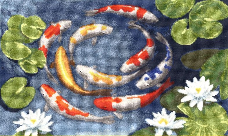 карпы кои - оригинал