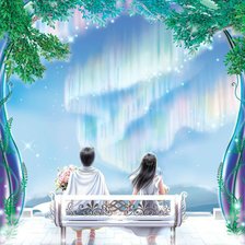 Схема вышивки «сияние»