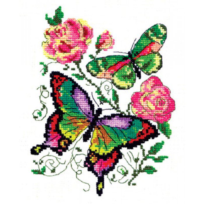 бабочки - цветы бабочки - оригинал
