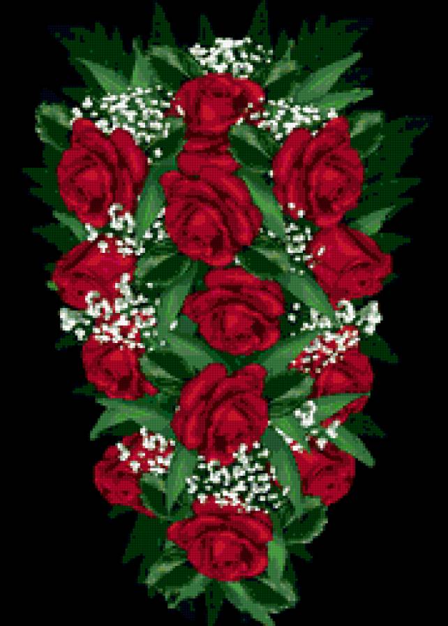 букет - букет, розы, цветы - предпросмотр