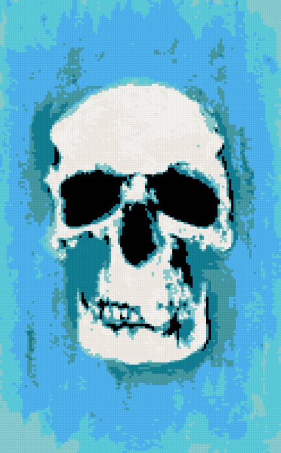 skull 4 - череп, шерлок, готика, смерть - предпросмотр