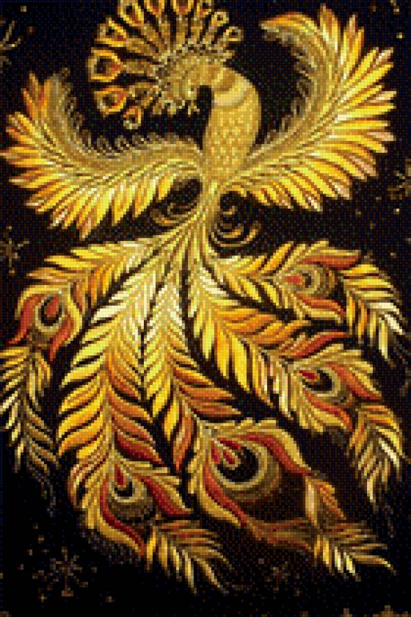 Предпросмотр Схемы Вышивки «Жар Птица.» (№434941) - Вышивка Крестом