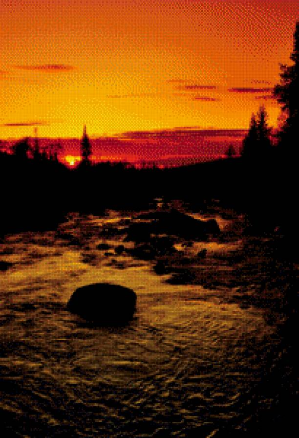 Закат - предпросмотр