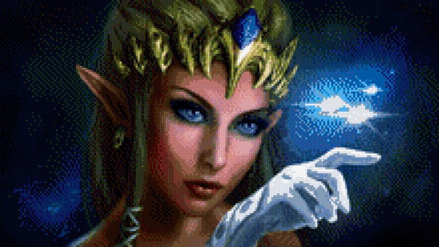 Королева Эльфов - фэнтези, девушка, игры - предпросмотр